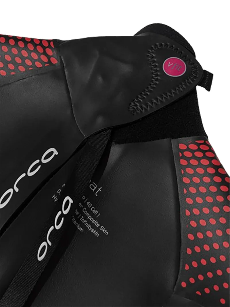 Orca Women's Apex Float Triathlon Wetsuit Red Buoyancy-5